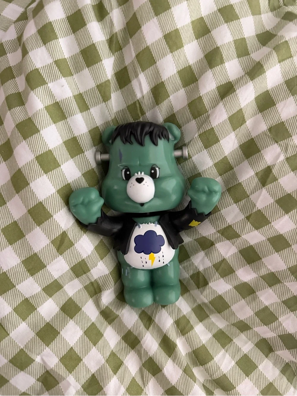 Care Bears x Universal Monsters Grumpy Bear as Frankenstein